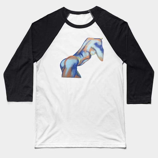 Figurative Art Baseball T-Shirt by amandapwilson